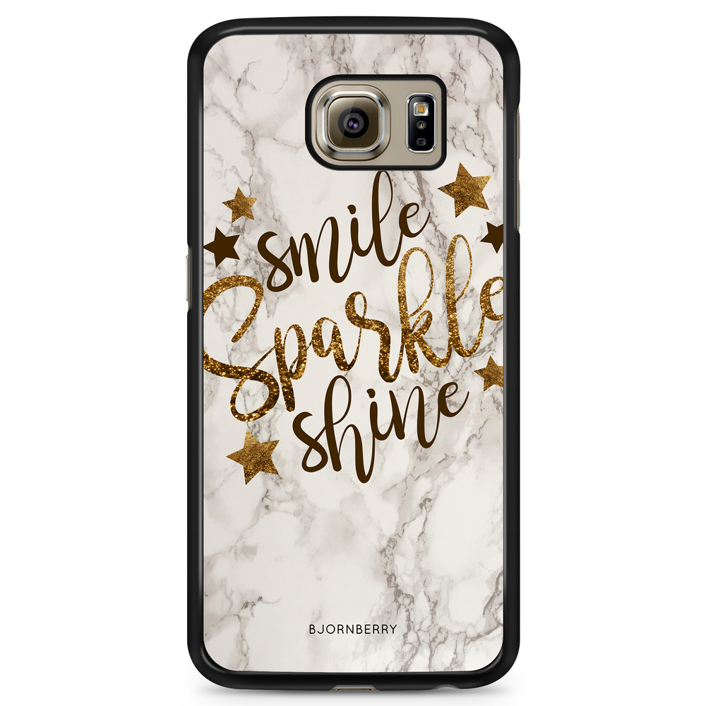 Samsung Galaxy S6 Case - Smile,Sparkle,Shine