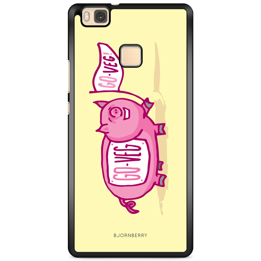 Huawei P9 Lite Case - Pink Pig