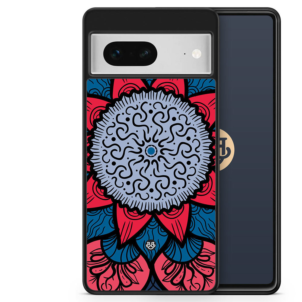 Google Pixel 7 Case - Blue Mandala