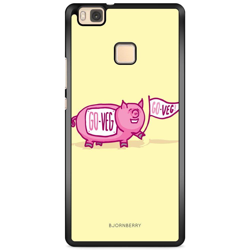 Huawei P9 Lite Case - Pink Pig