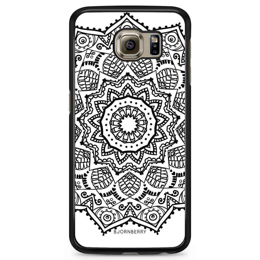 Samsung Galaxy S6 Edge+ Case - Black Mandala