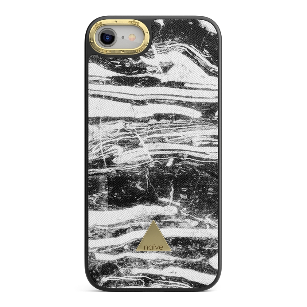 Naive iPhone 8/SE (2020) Case - Black Storm