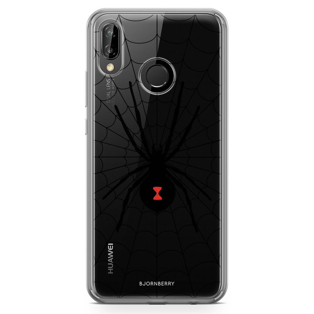 Huawei P20 Lite Fashion Case - Black Widow