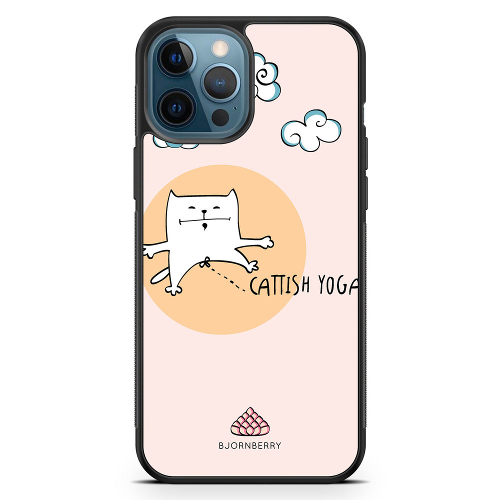 iPhone 12 Pro Case - Cattish Yoga