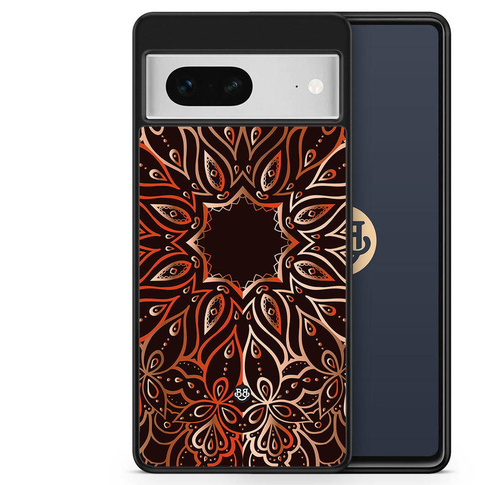 Google Pixel 7 Case - Bronze Mandala