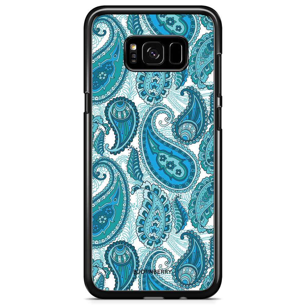 Samsung Galaxy S8 Plus Case - Blue Paisley