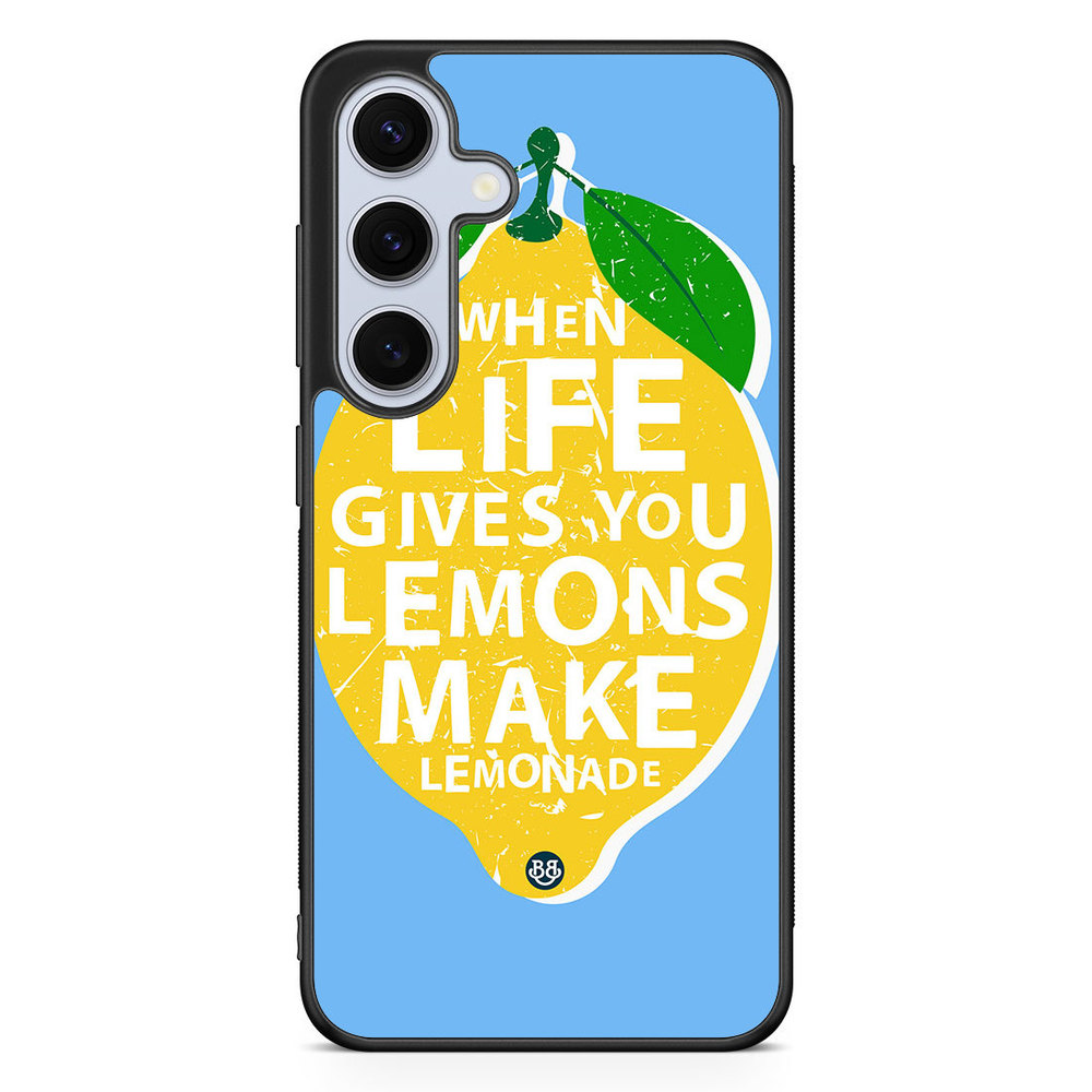 Samsung Galaxy S24 5G Case - Lemon Quote