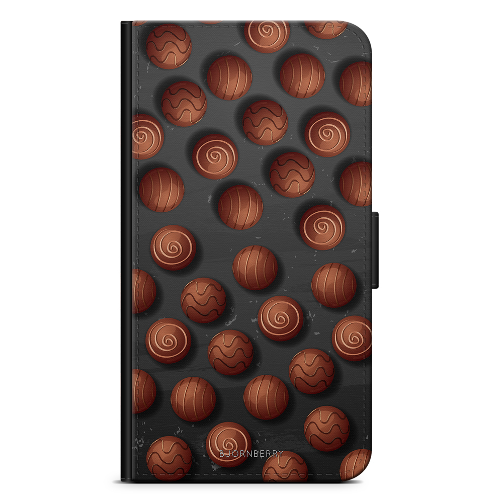 Samsung Galaxy Note 4 Plånboksfodral - Choklad