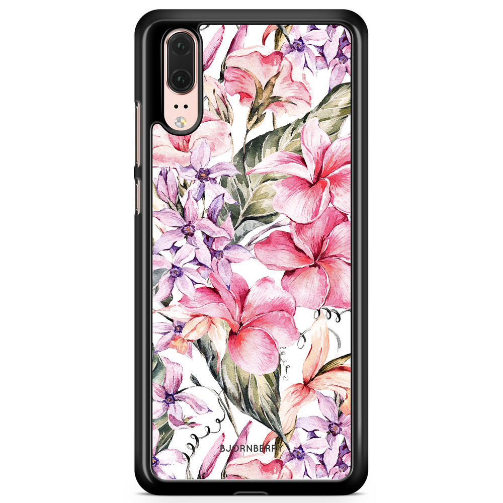 Huawei P20 Case - Watercolor Flowers