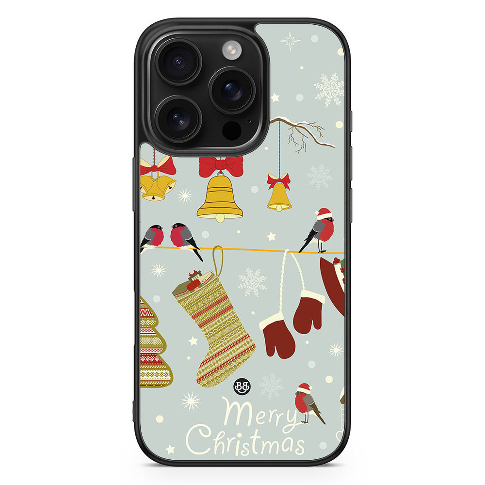 iPhone 16 Pro Case - Christmas Owls