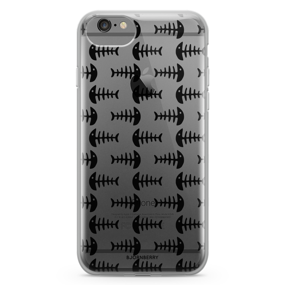 iPhone 6/6s Fashion Case - Fish Skeleton