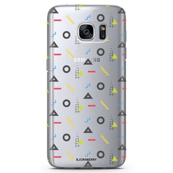 Samsung Galaxy S7 Edge TPU Case - 80s Pattern