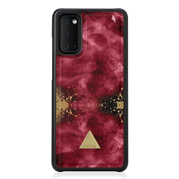 Naive Samsung Galaxy S20 FE Case - Burgendy Shimmer
