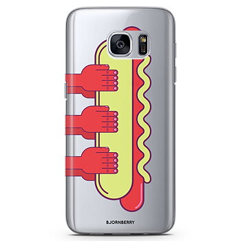 Samsung Galaxy S7 Edge TPU Case - Hot Dog