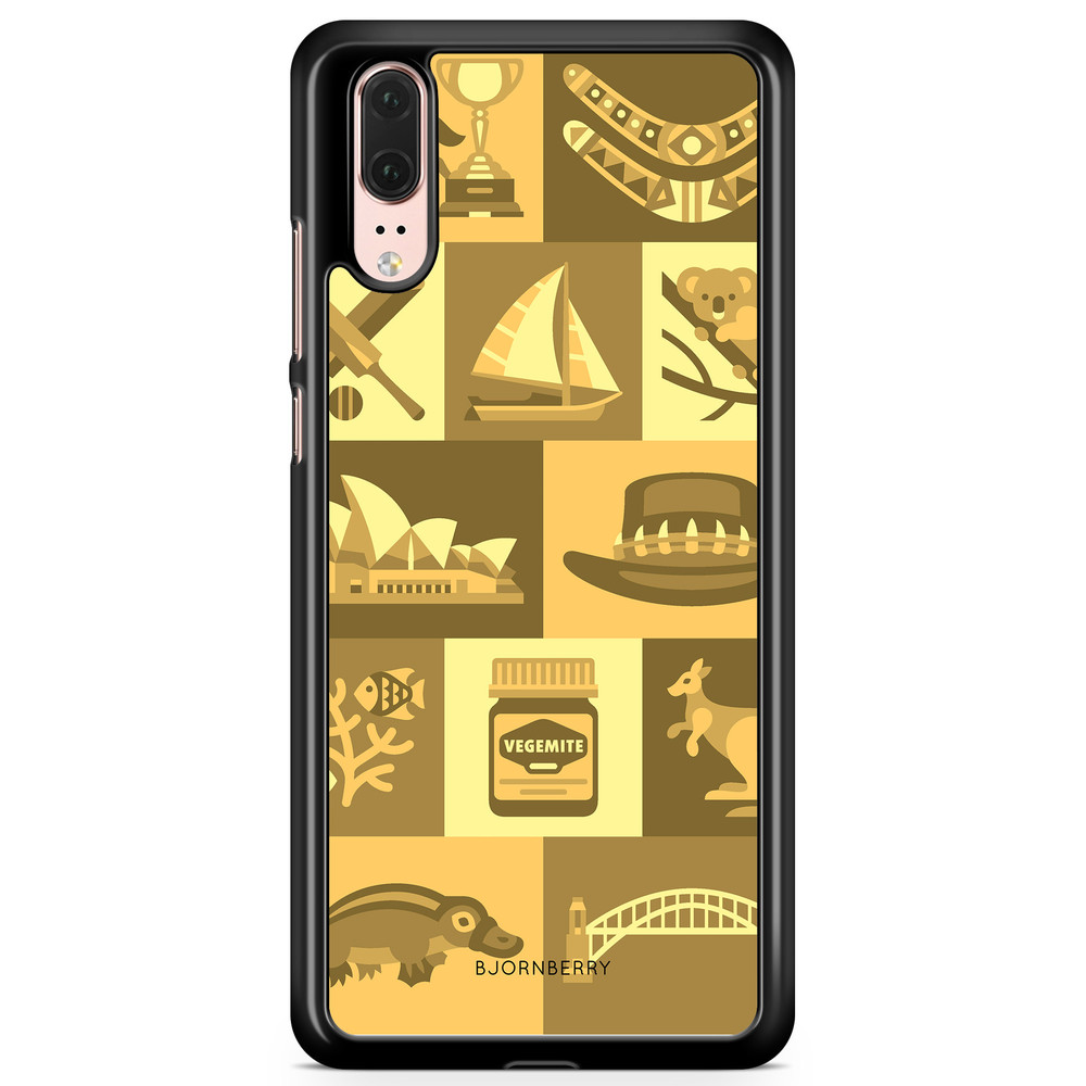 Huawei P20 Case - Australian Pattern