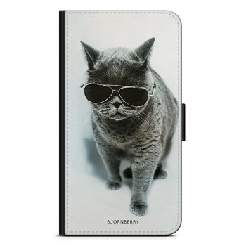 OnePlus 8 Plånboksfodral - Katt Glasögon