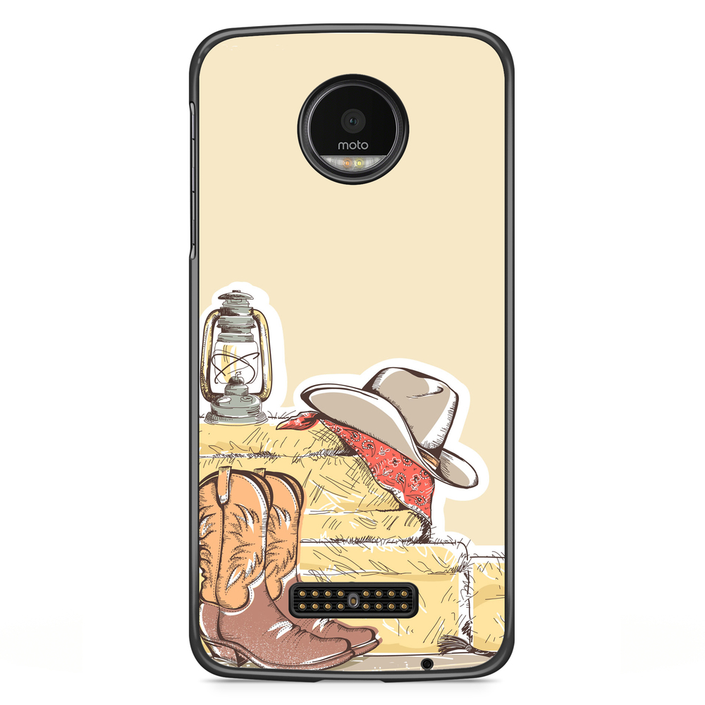 Moto Z2 Play Case - Western