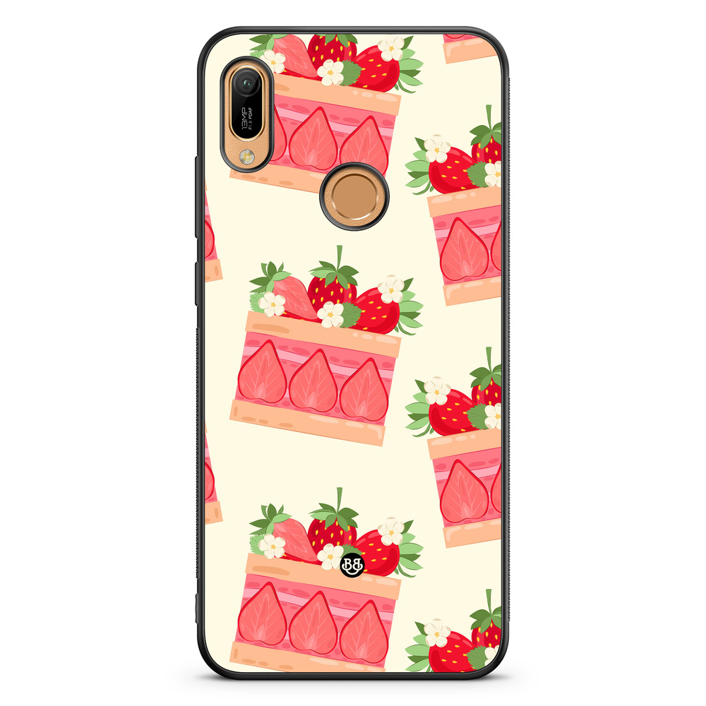 Huawei Y6 2019 Case - SUMMER GARDEN - Cake Delight