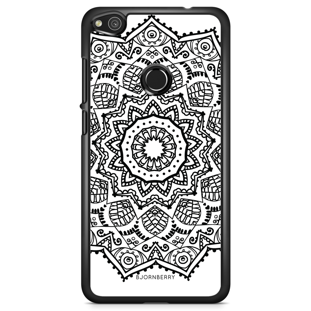 Huawei Honor 8 Lite Case - Black Mandala