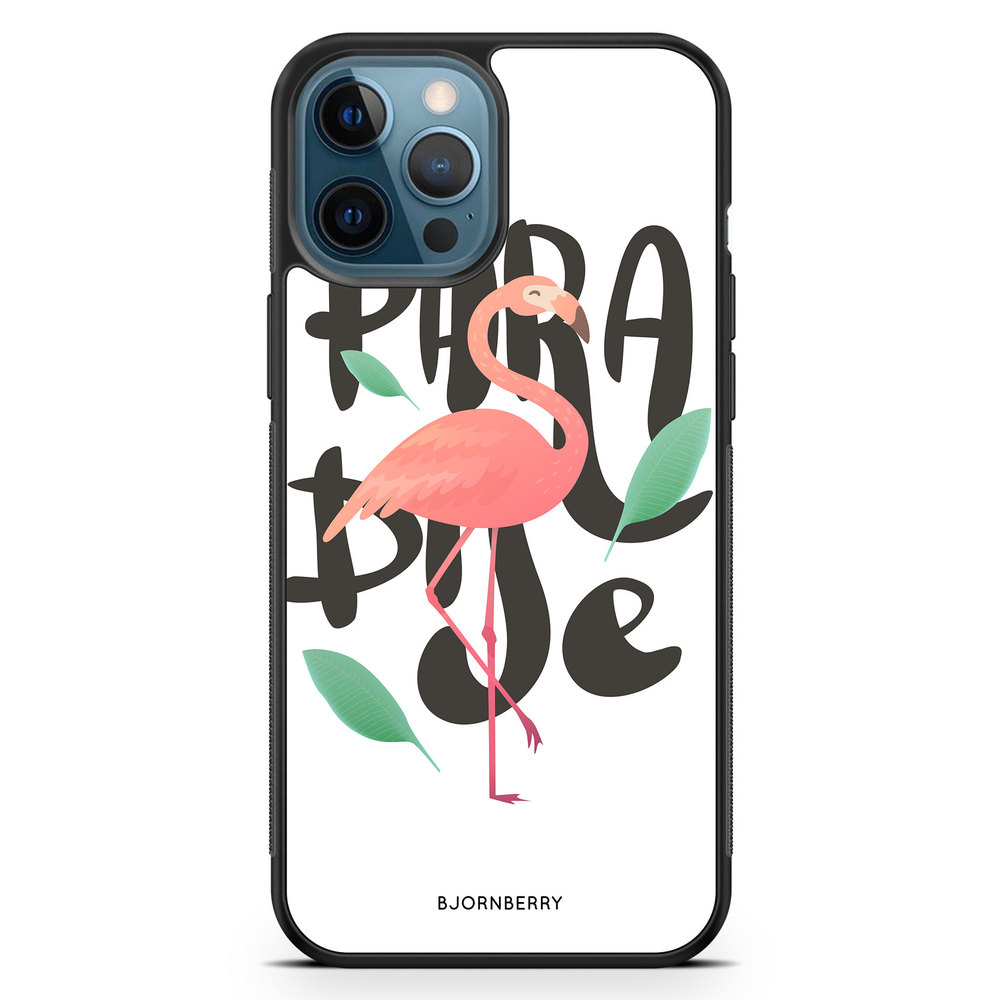 iPhone 12 Pro Case - Paradise Flamingo