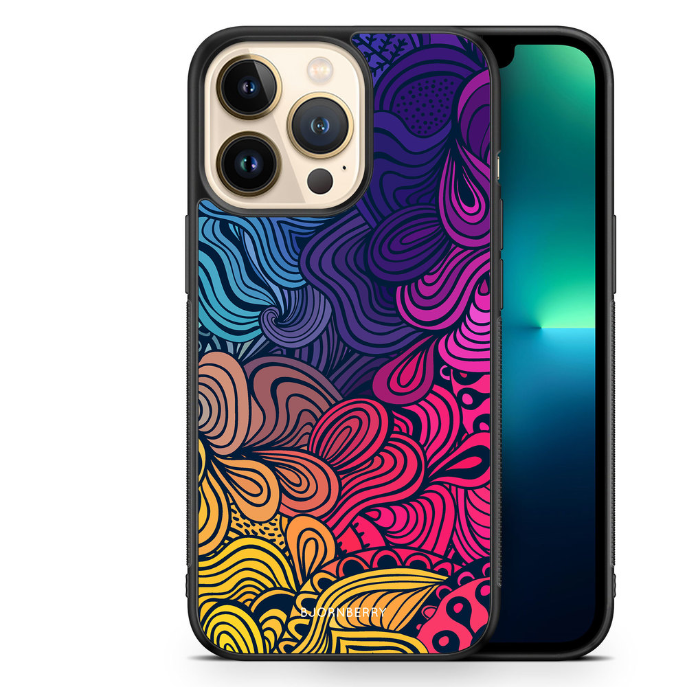 iPhone 13 Pro Case - Retro Flowers