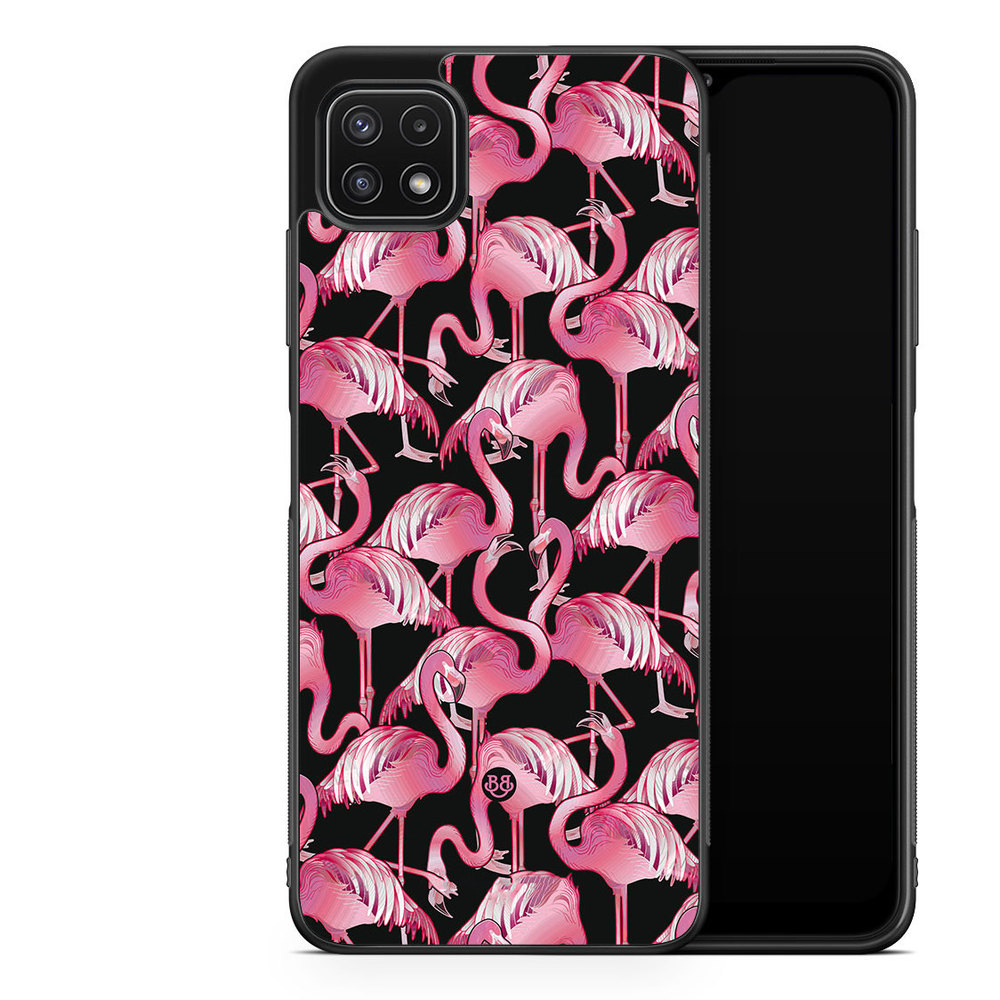 Samsung Galaxy A22 5G Case - Flamingos