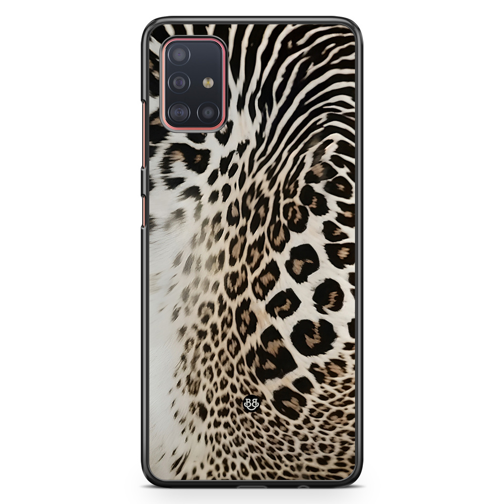 Samsung Galaxy A51 Case - WILD BLOOM - Leopard Fade