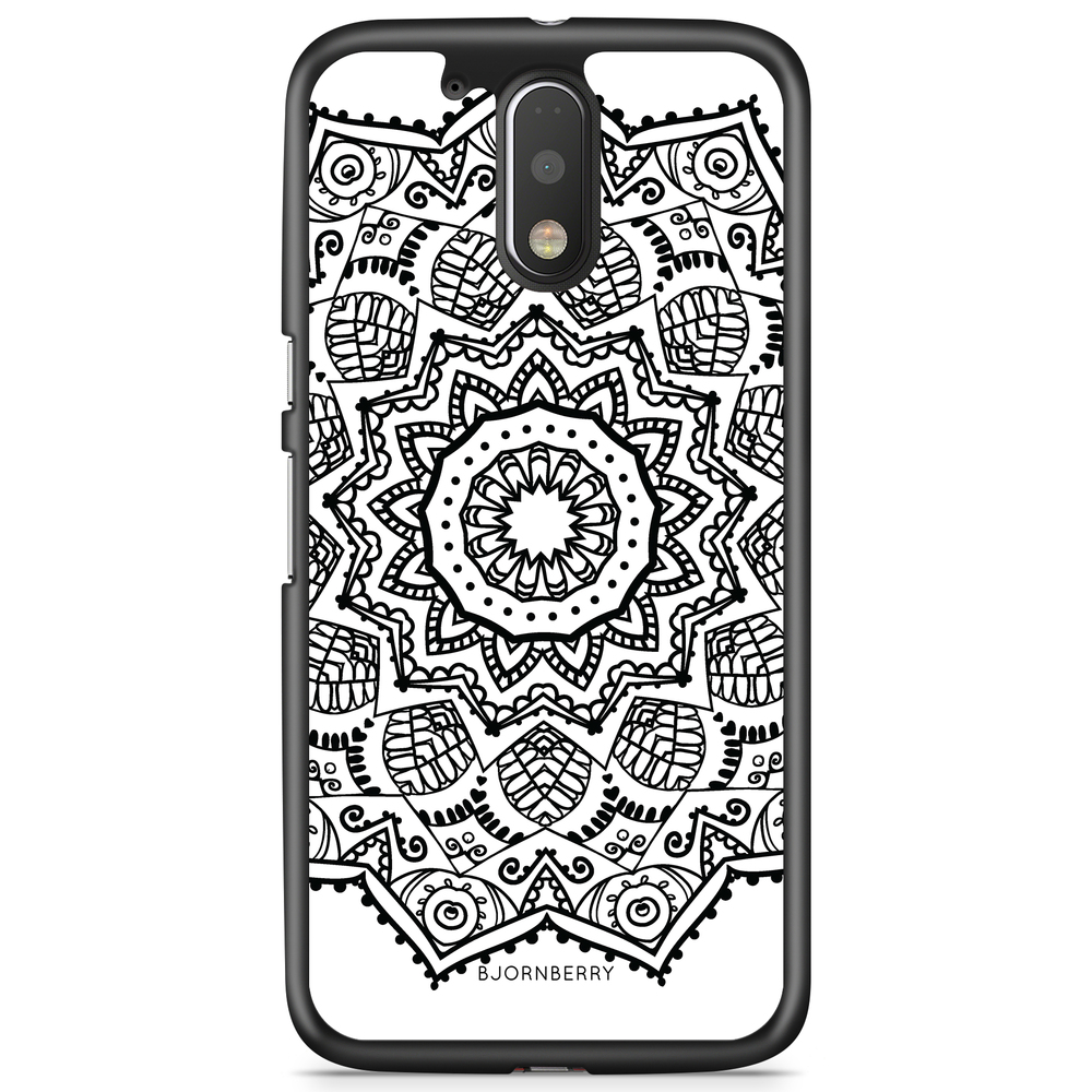 Moto G4/G4 Plus Case - Black Mandala