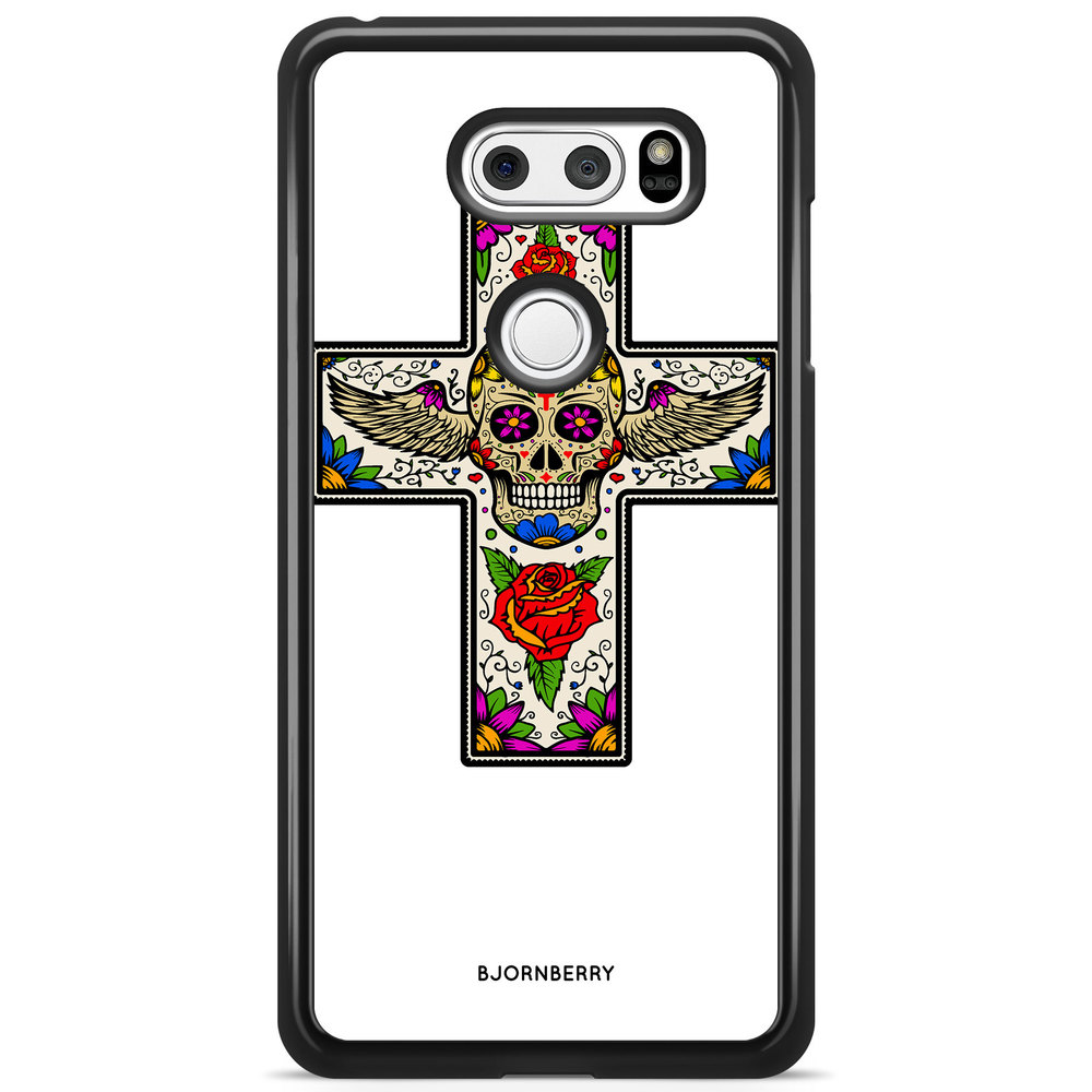 LG V30 Case - Skull Cross