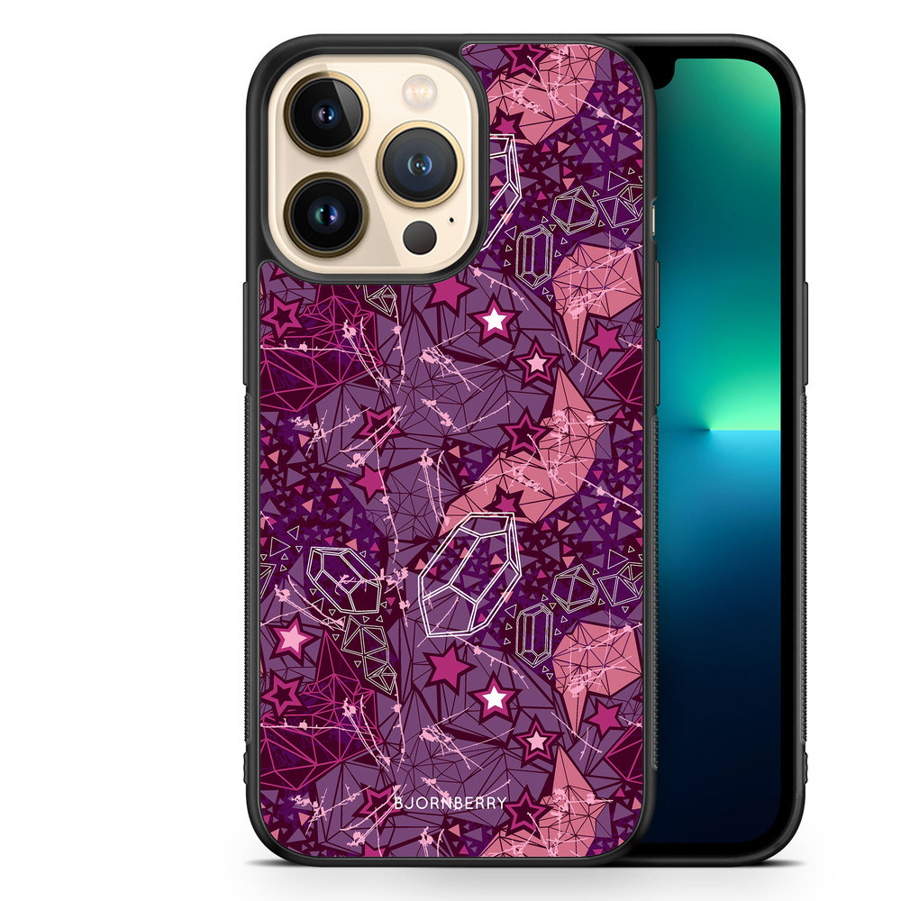 iPhone 13 Pro Case - Purple Stars