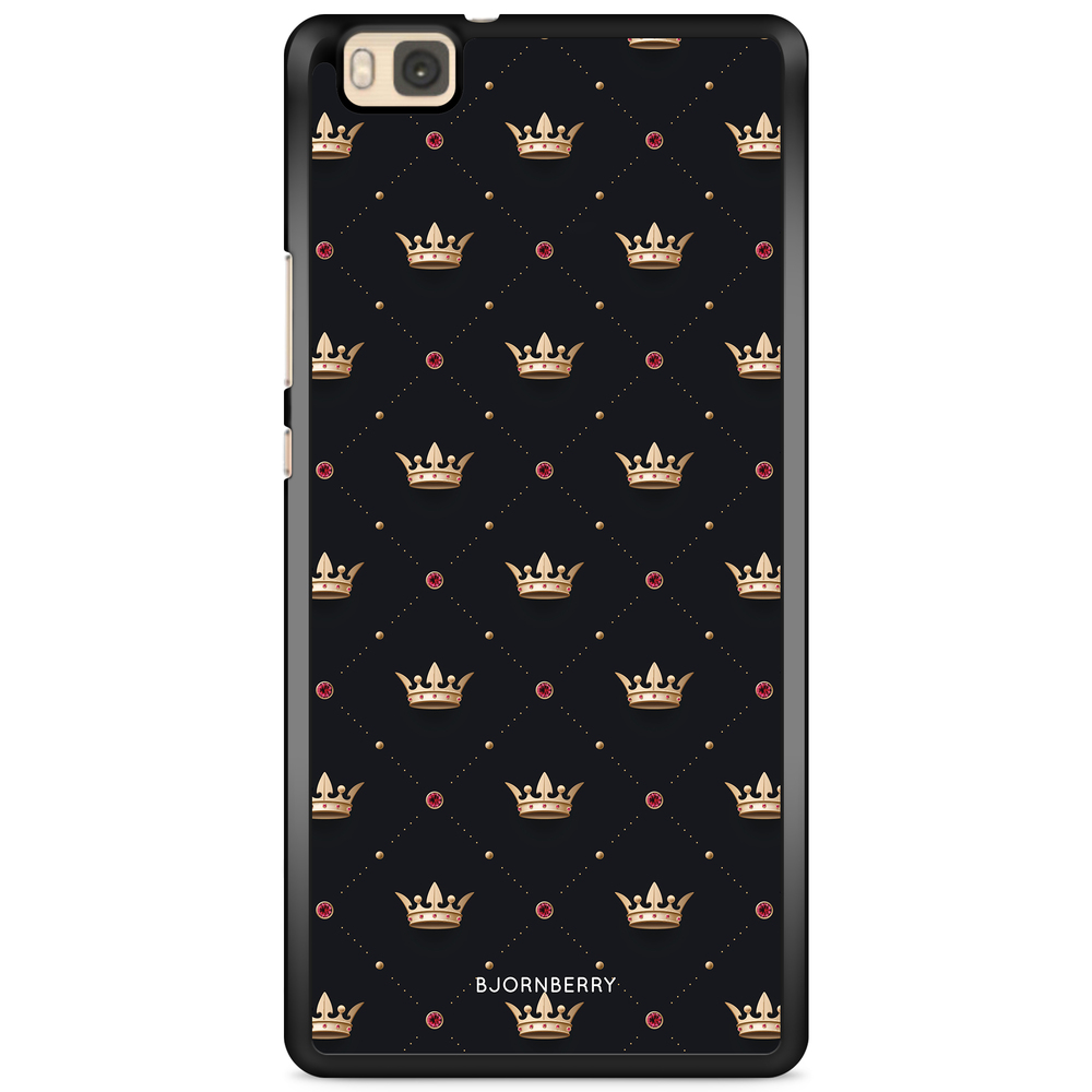 Huawei P8 Lite Case - Golden Crowns