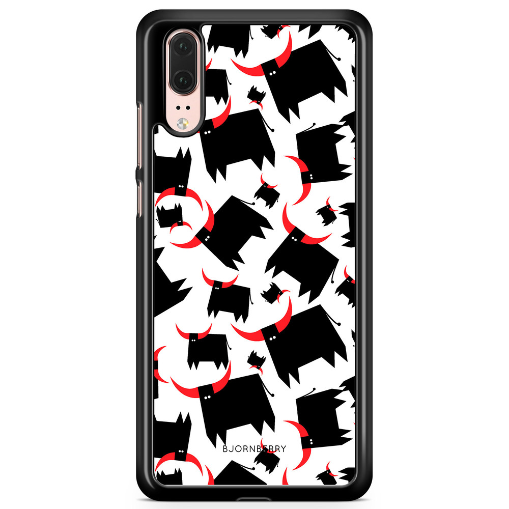 Huawei P20 Case - Bull Red Horns