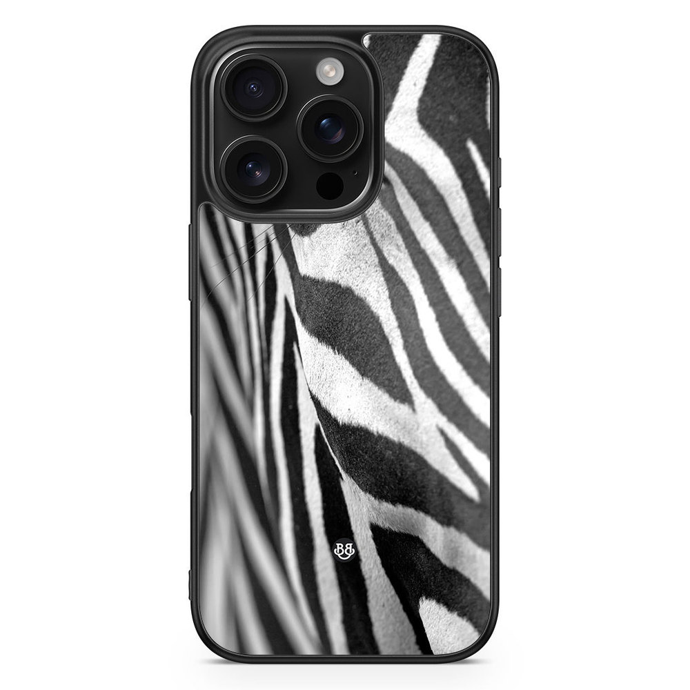 iPhone 16 Pro Case - Zebra Eye