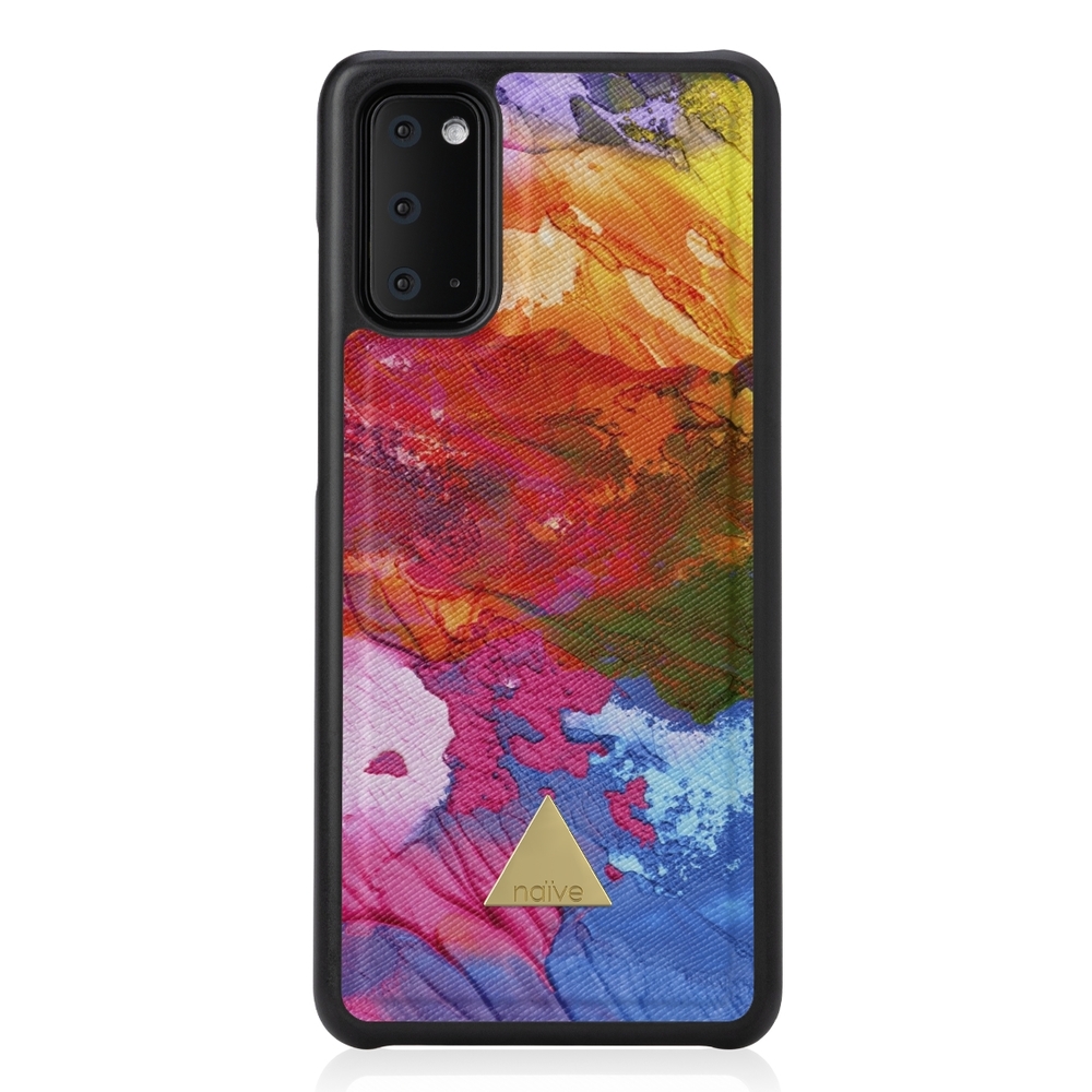 Naive Samsung Galaxy S20 FE Case - Rainbow Ink