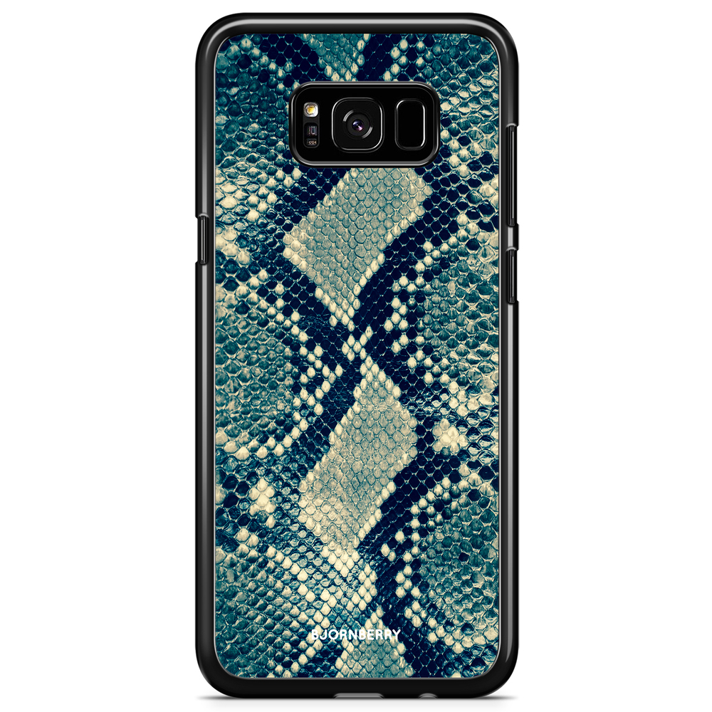 Samsung Galaxy S8 Plus Case - Blue Snakeskin