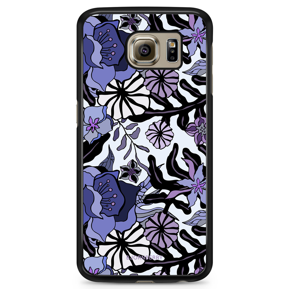 Samsung Galaxy S6 Case - Purple Flowers