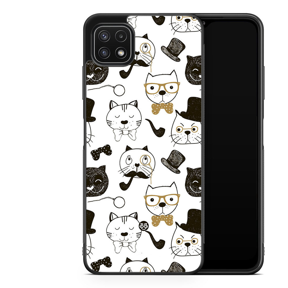 Samsung Galaxy A22 5G Case - Cartoon cats