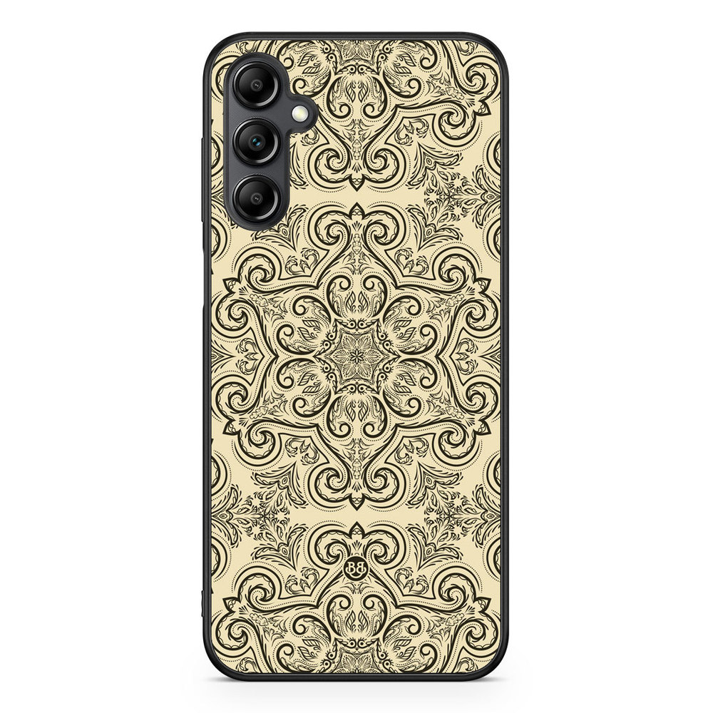 Samsung Galaxy A14 4G/5G Case - Beige Retro Pattern