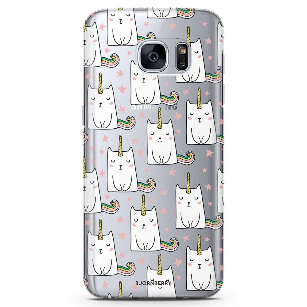 Samsung Galaxy S6 TPU Case - Cat Unicorn
