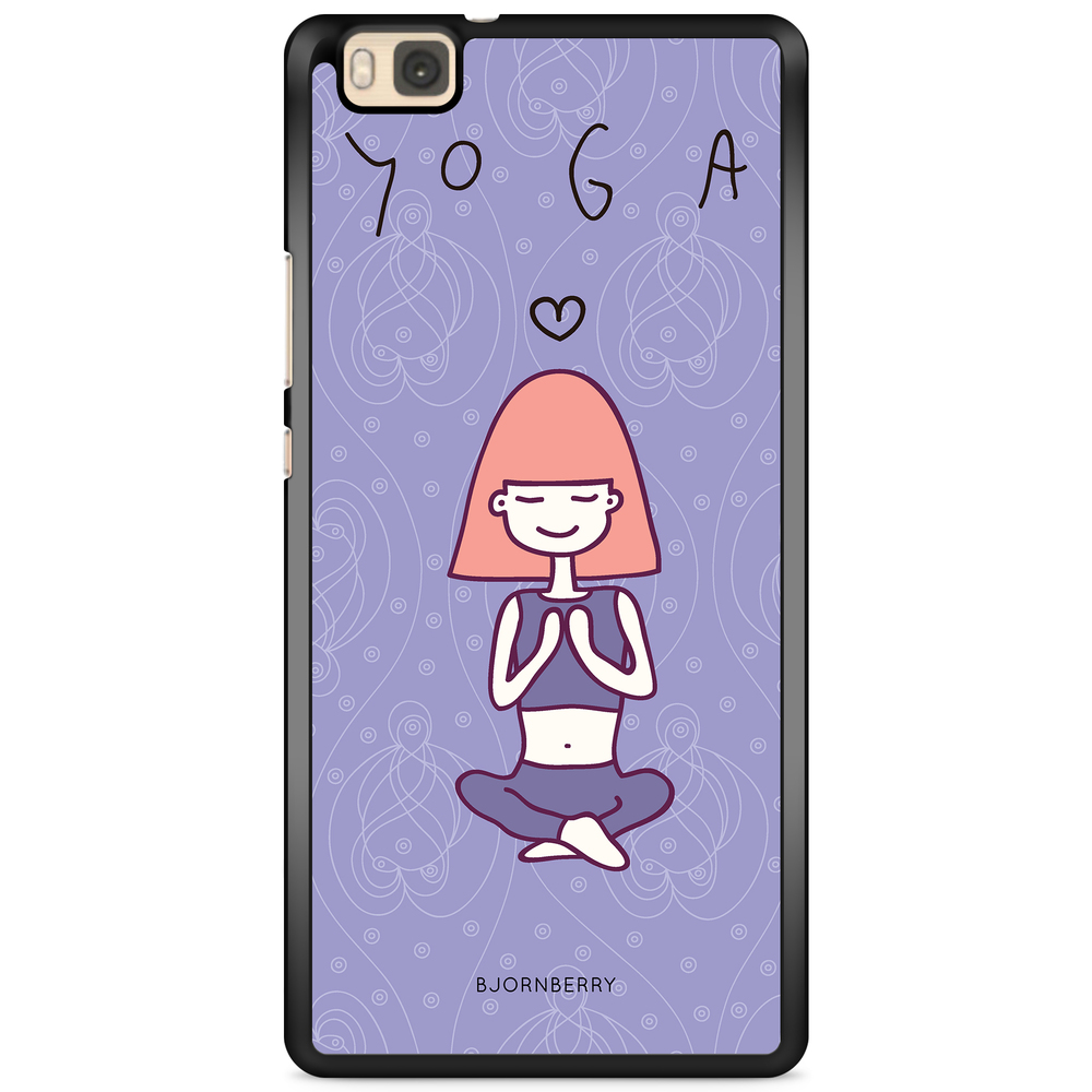 Huawei P8 Lite Case - Yoga Girl
