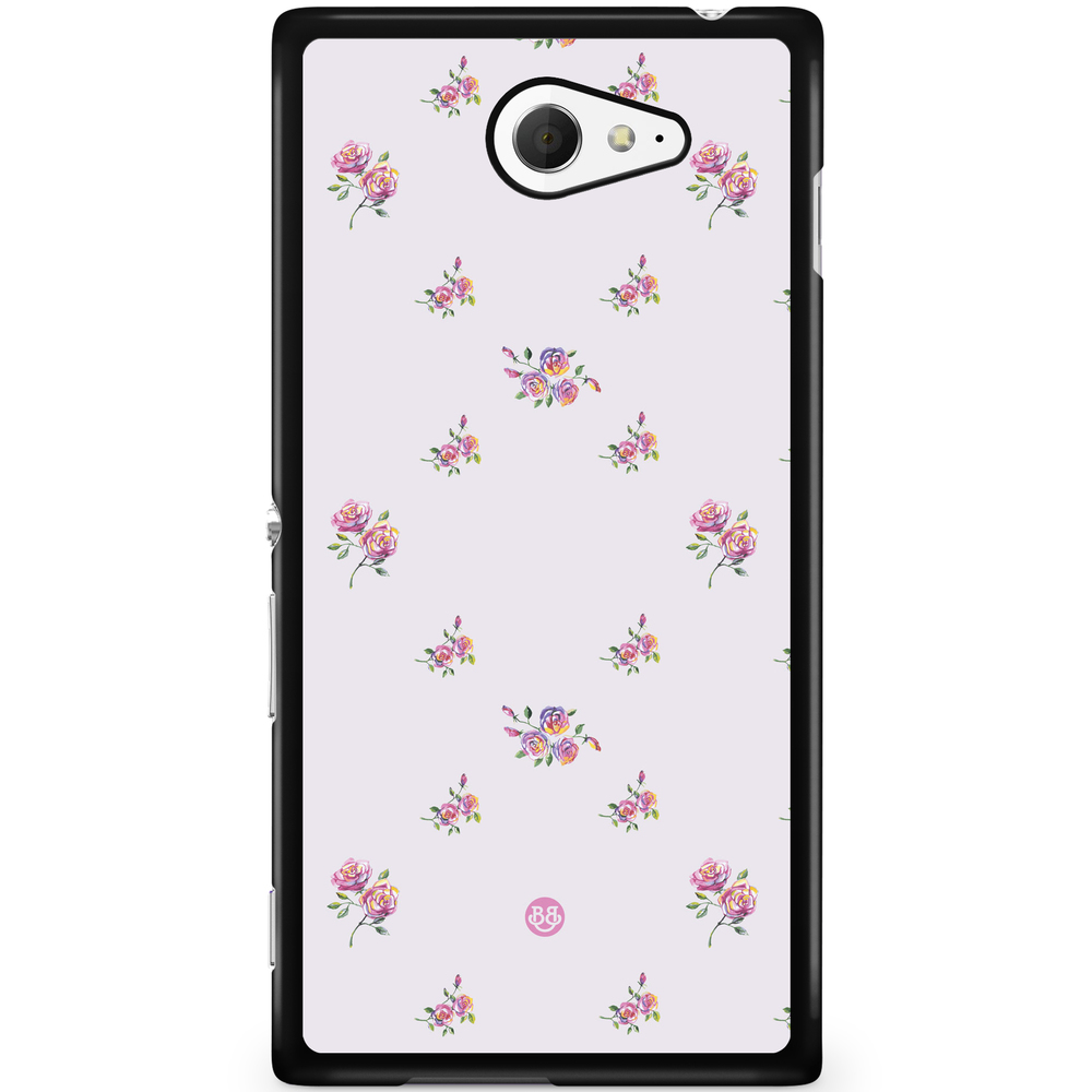Sony Xperia M2 Aqua Case - Shabby Roses