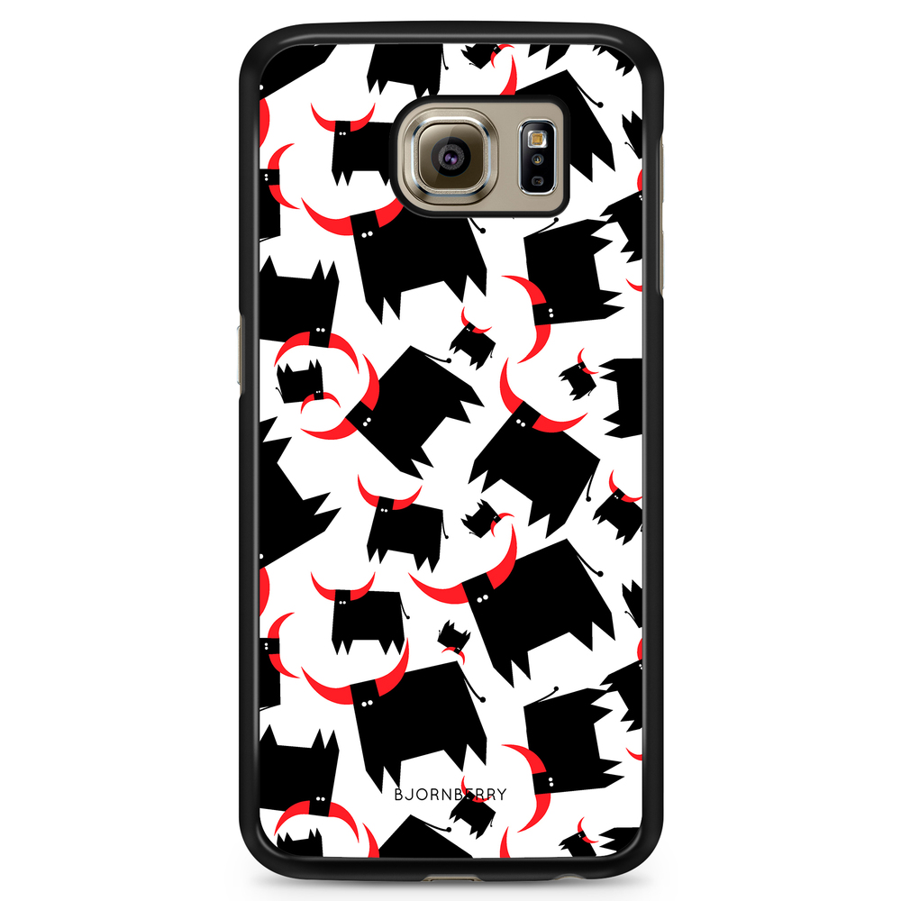 Samsung Galaxy S6 Case - Bull Red Horns