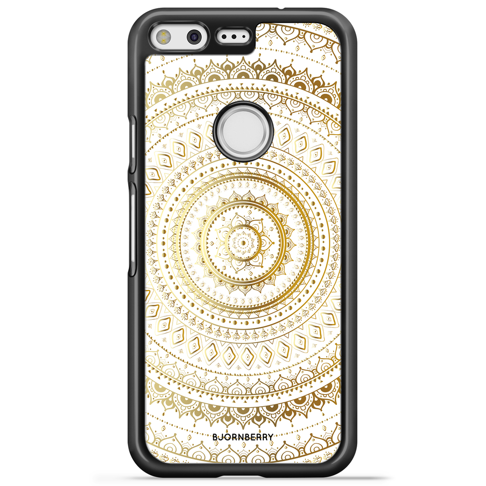 Google Pixel Case - Gold Mandala