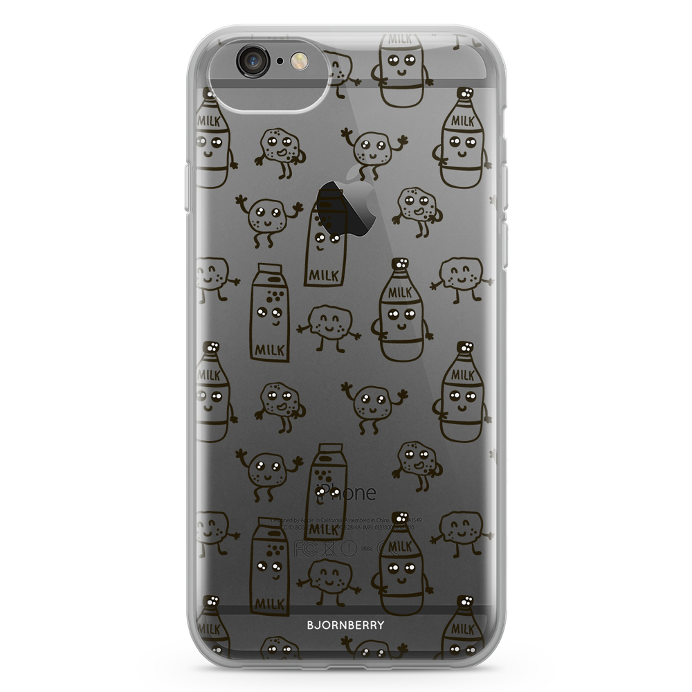 iPhone 6/6s Fashion Skal - Mjölk & Kakor