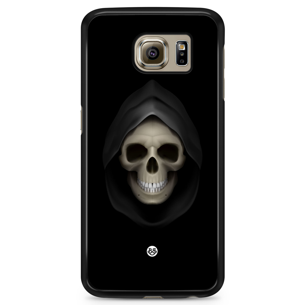 Samsung Galaxy S6 Case - Svart Dödskalle