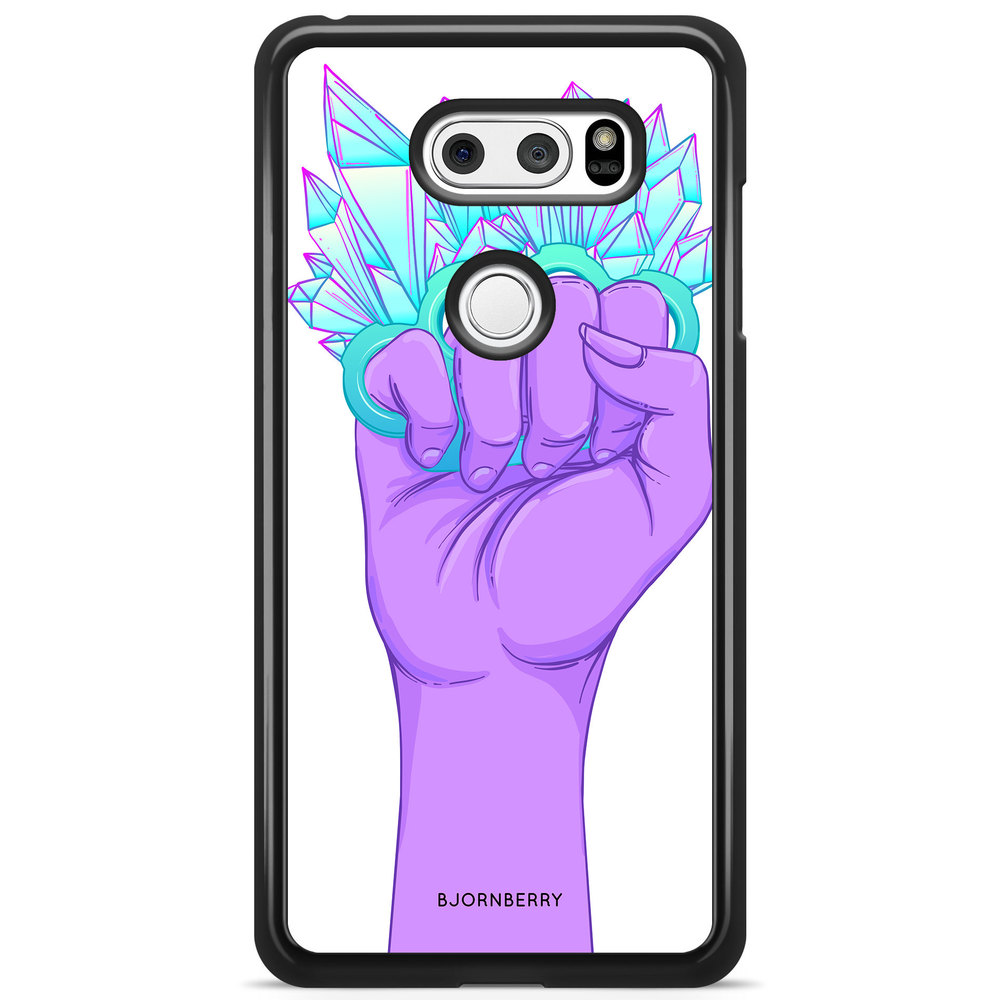 LG V30 Case - Crystal Knuckles