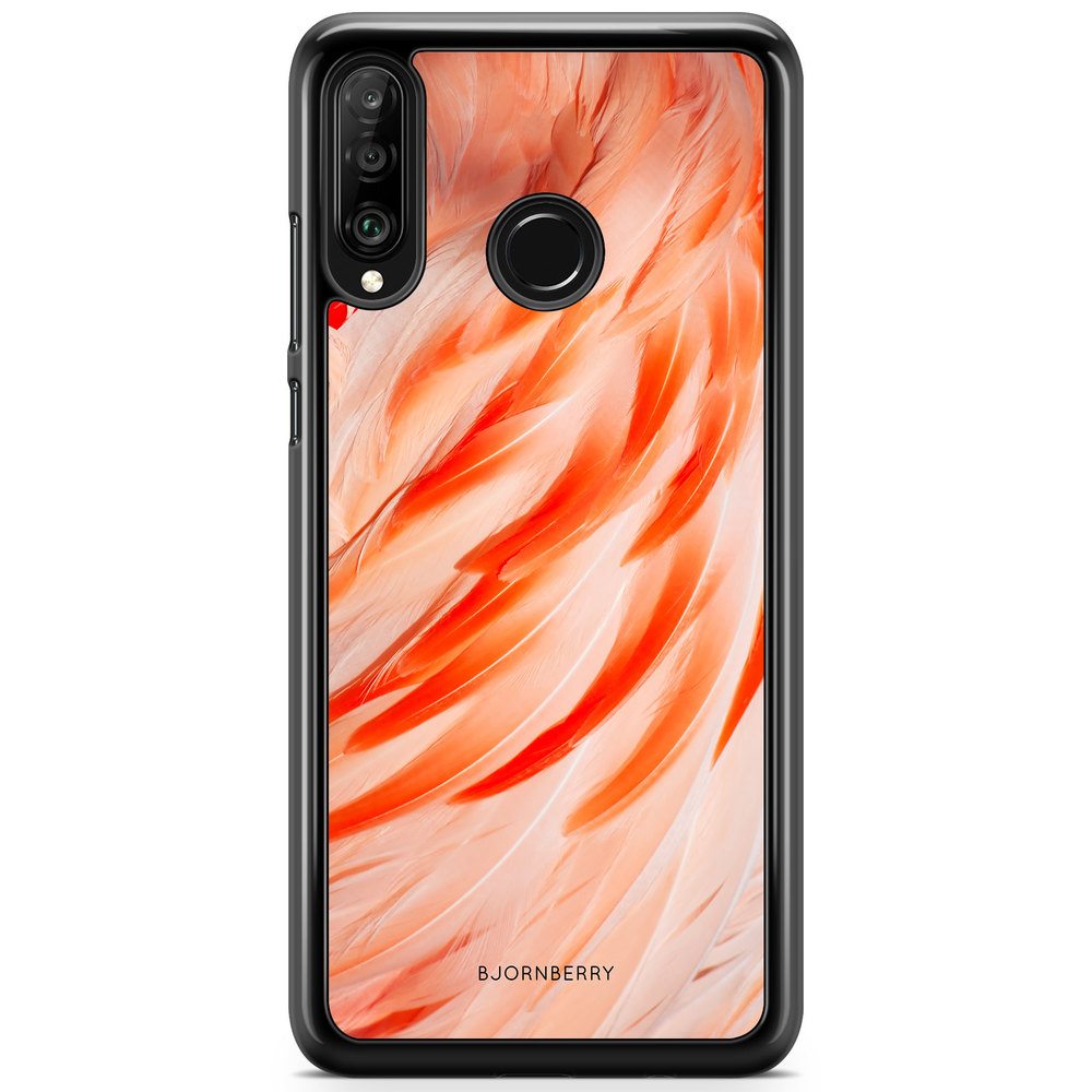 Huawei P30 Lite Case - Flamingo Feathers