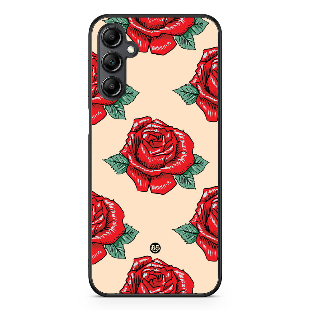 Samsung Galaxy A14 4G/5G Case - Rose Pattern