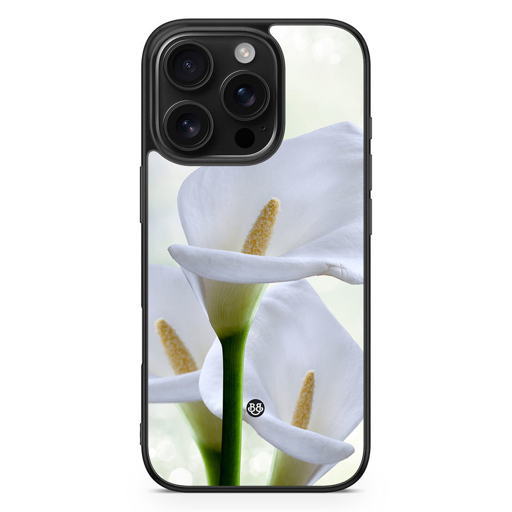 iPhone 16 Pro Case - White Flower