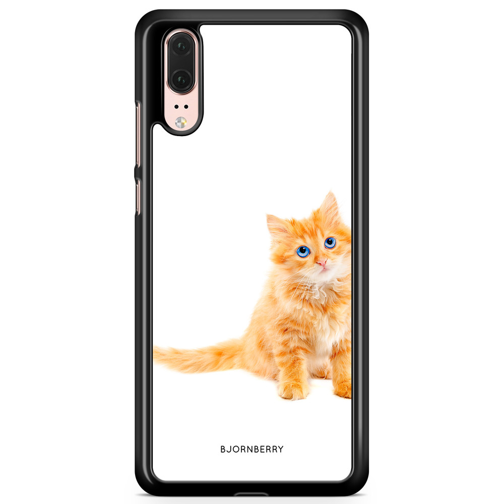 Huawei P20 Case - Small Brown Cat